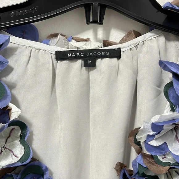 Marc Jacobs Multicolor Ruffle Blouse - Picture 3 of 16